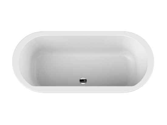 Oval-Badewanne Acryl